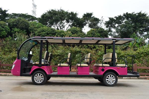 Graceful Electric Passenger Bus For Park / Electric Tourist Car