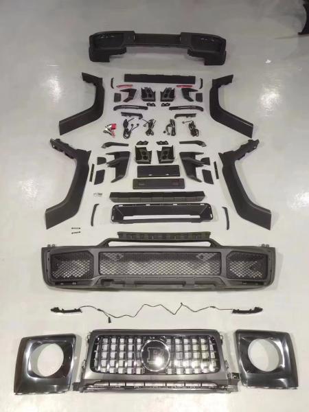 PP Plastic Products W464 G500 G63 G550 G65 Body Kit W464 Front and Rear Bumper Wide Body Wheel Arch Tail
