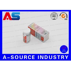 Бутылка планшета 10ml масла пептида обозначает Hologram нестандартной конструкции печатая стикеры для стеклянной бутылки