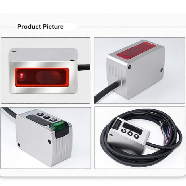 Sensing Range 35~65mm Precision Laser Measurement Sensor digital and Analog output