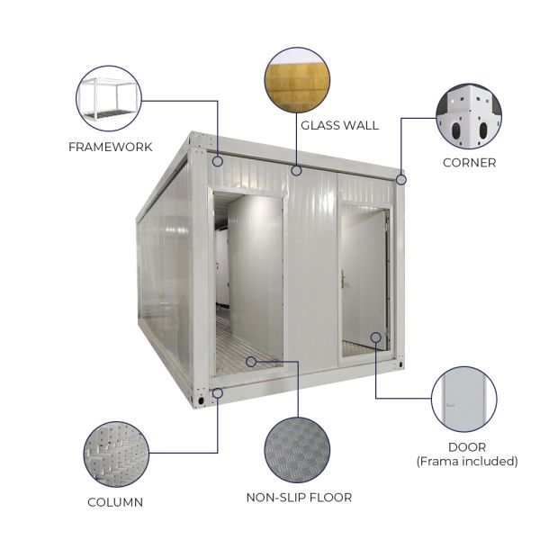 Advantageous Fast Install Unisex Design Mobile Portable Shower Cabin for Outdoor Camping