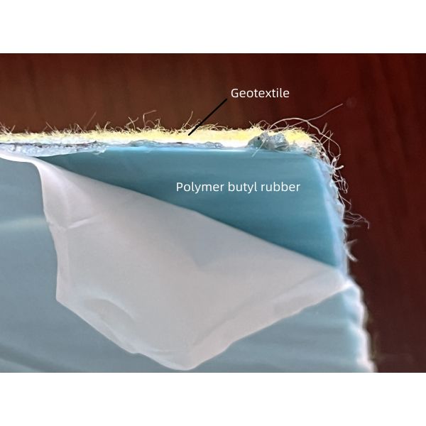 Polymère butyle composite auto-adhésif rouleau imperméable Dernière matière enroulée imperméable