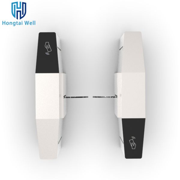 304 anchura de acero inoxidable del canal del torniquete 850m m de la barrera de la aleta