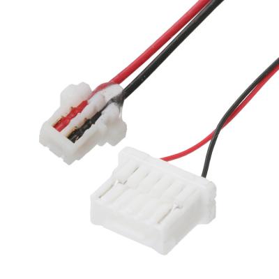 Factory JST Harness 0.8mm Pitch 2P Contacts Facing Up To NSHR-6P 1.0mm Buckle Socket Removable Crimp