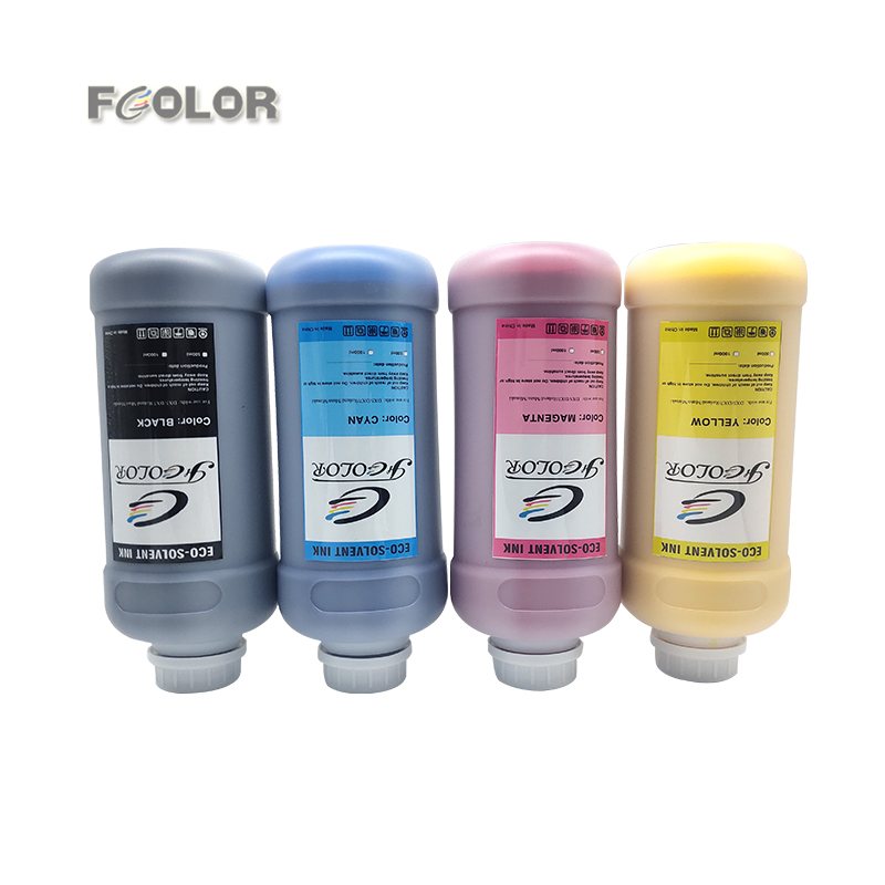 Fcolor Oil Based Eco Solvent Ink for DX5 DX4 DX7 Printhead Mutoh Roland Mimaki