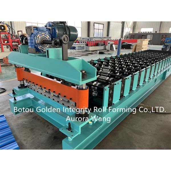 Auto Roof Panel Roll Forming Machine Steel Trapezoidal Sheet Roll Forming Machine