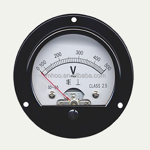 Electrical Instruments Round Analog Voltmeter SO-65