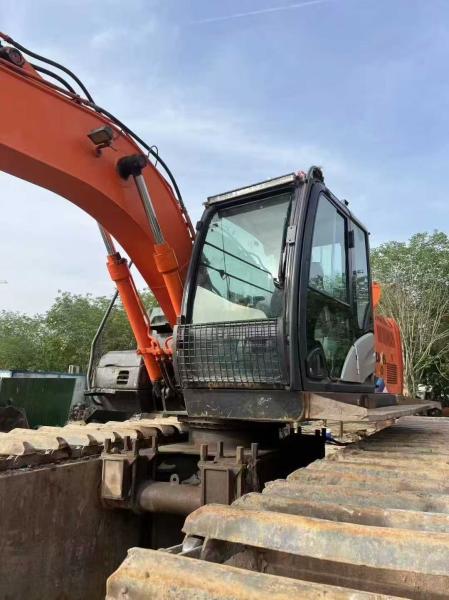 Excavadora marina Hitachi ZX130 de segunda mano de alta calidad, resistente a la corrosión y de bajo consumo de combustible