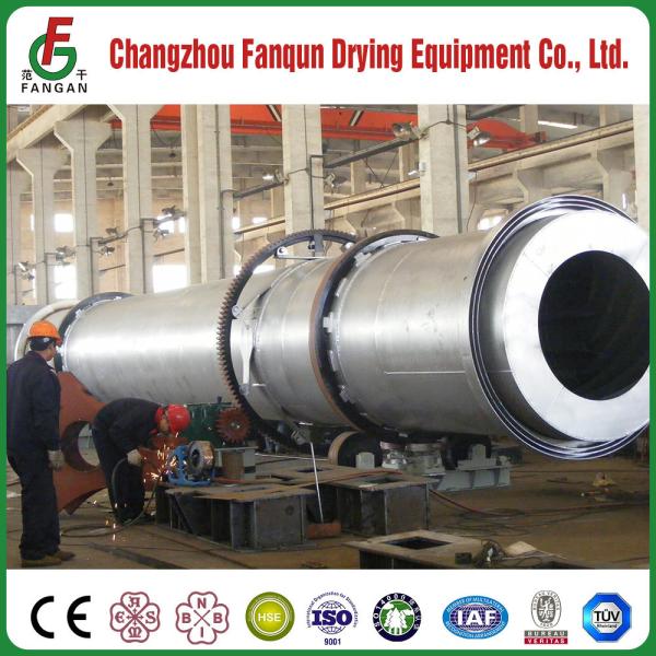 15KW  Rotary Kiln Dryer PLC Control rotary sludge dryer OEM ODM