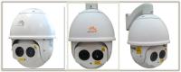 200m Network HD IR Night Vision Camera , Laser 30X Pan Tilt Dome Camera
