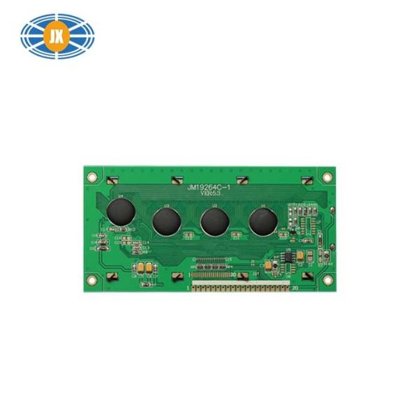 192x64 4.3 Inch Monochrome LCD Module , Compact 5V Parallel Interface Graphic LCD Screen