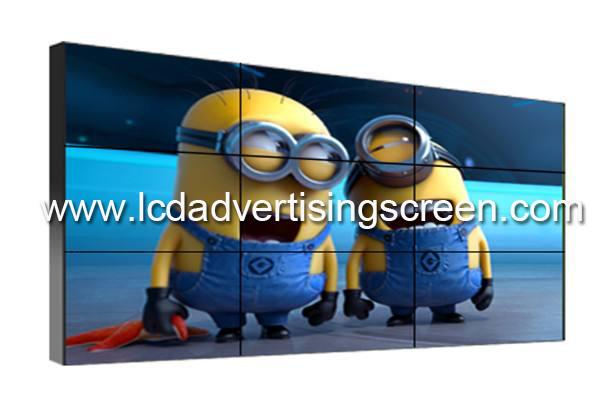 Parede video interna 65 de Samsung Lcd caixa fixada na parede do metal do tamanho ultra estreito da moldura