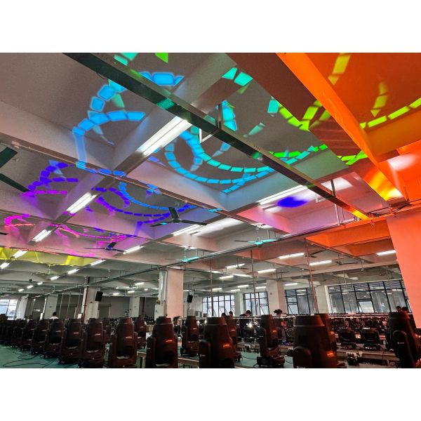 500W 3in1 RGBW Led Bright Beam Spot Wash Hybrid Moving Head Light For Concert And Party