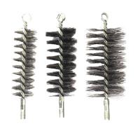 Brush de limpieza en espiral de alambre de acero inoxidable Brush de tubería de alambre de latón Brush de tubo de nylon abrasivo