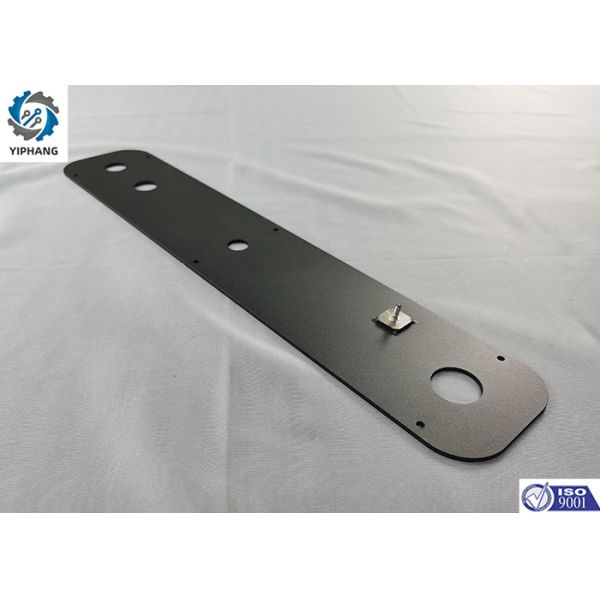 SPCC Electrical Box Door Sheet Metal Brackets Textured Black Powder Coating 1.5mm