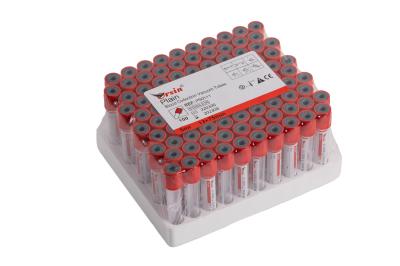 Plain Red Top Tube No Additive 0.5ml-10ml Serum Blood Sample Collection Tubes