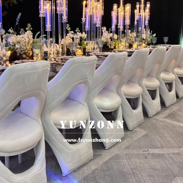Modern Royal Style Stainless Steel Throne Chairs Hotels Villas Living Rooms Luxury Wedding Event Furniture Dubai Style