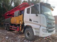 Sany 62m 49M 56M Usado caminhão de bomba de concreto com grande alcance de trabalho para canteiros de construção