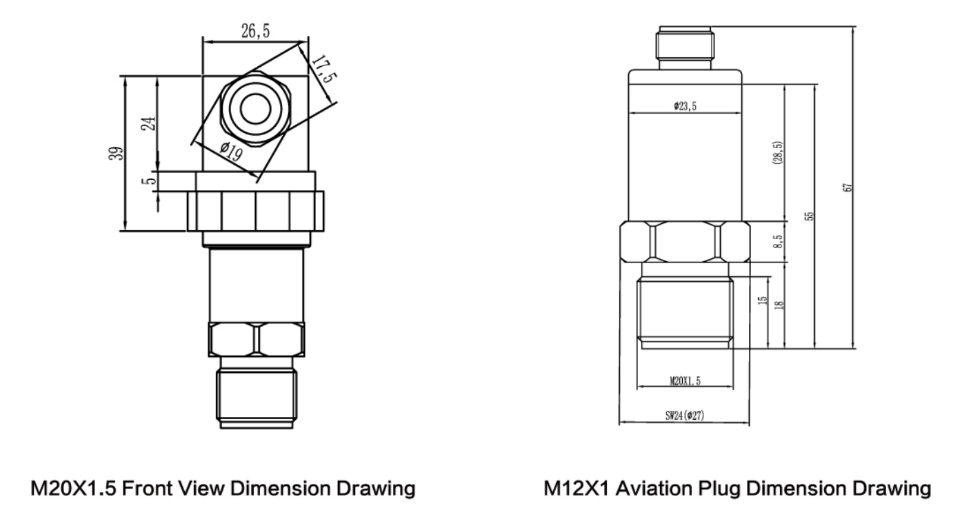 FD80D Compact Pressure Transmitter with 0.25%F.S Accuracy and 4~20mA+HART Output for Water Industry