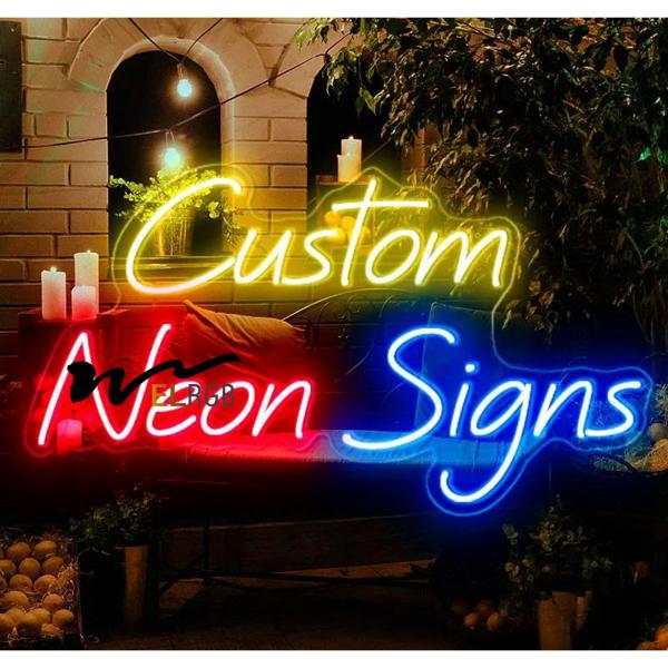 Feliz Aniversário Letras Acrílicas LED LED Luzes Decorativas 2835SMD Neon Sign
