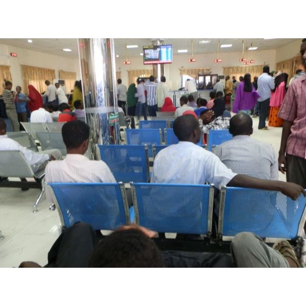Multiple service queues and waiting areas LCD Counter Display Smart Queue Management System