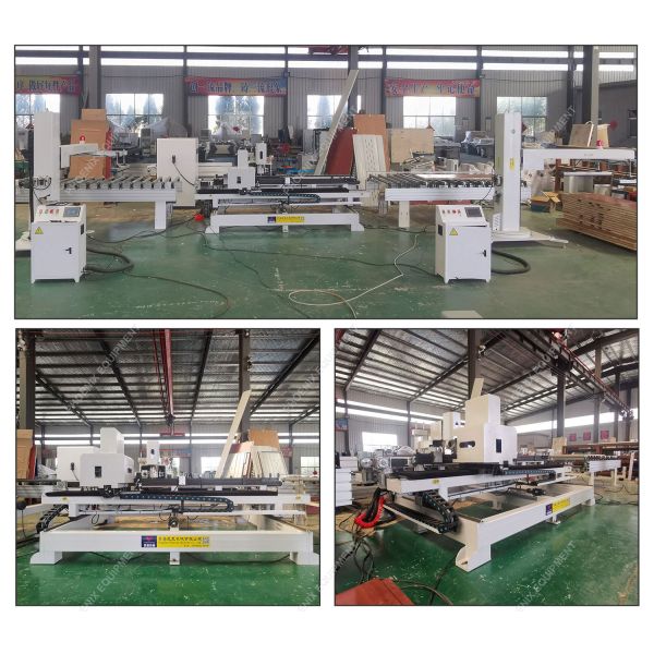 Fully Automatic CNC Slot Milling Machine for Hinge Opening Workpiece Width 600-1200mm