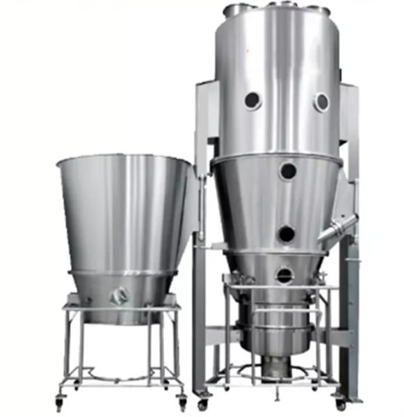 Stainless Steel Vertical Type Multifunctional Fluid Bed Dryer Granule Coating Machine