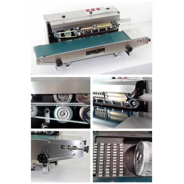 500W Food Packaging Sealing Equipment Plastic Bottle Can Cap Sealer