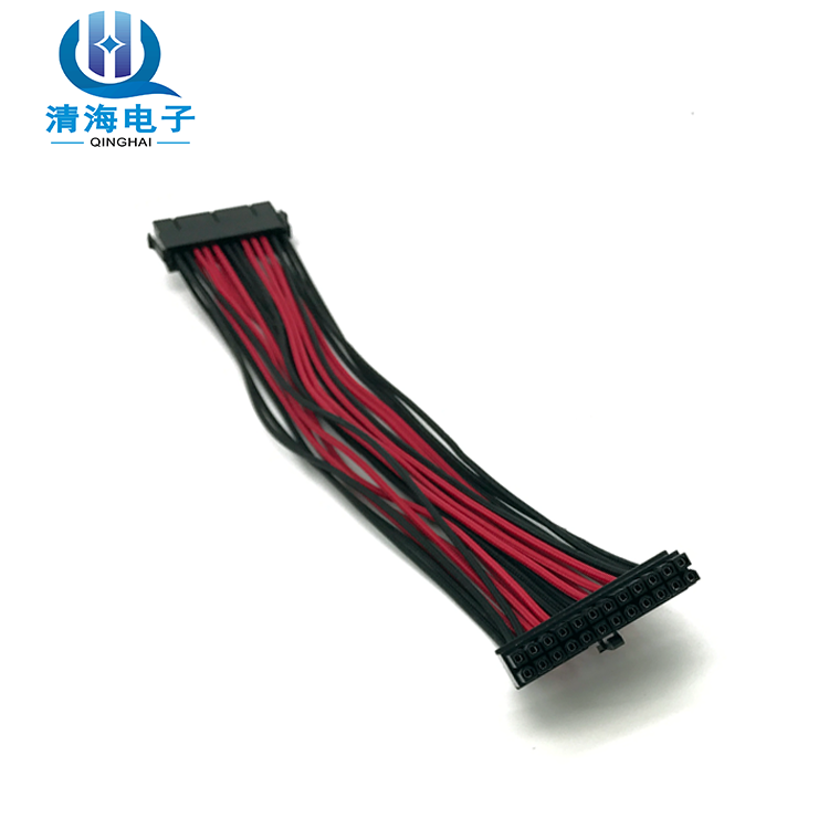 24 Pin Motherboard For Custom Sleeved Hot selling 2020 beautiful  microphone copper  lugs ribbon usb magnetic cable