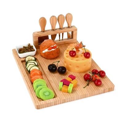 Fruit Antibacterial  Wooden Knife Holder Cheese Board Knife Board Holder