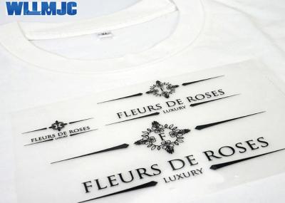 Etiqueta de lavagem excelente da transferência térmica para a roupa do algodão & do Ramie