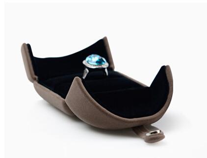 Double open the door ring box, Arch ring box, Double door vaulted jewelry box,ring boxes