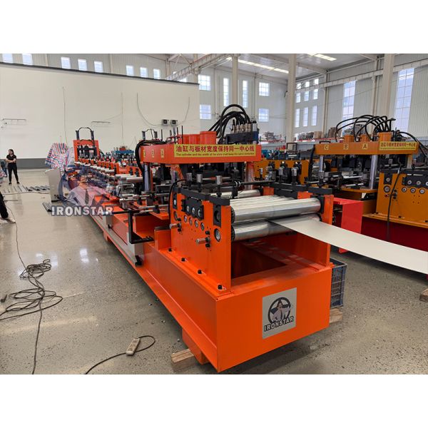 “Full Automatic Hydraulic Quick Change CZ Purlin Roll Forming Machine for Construction Full Auto Quick Change CZ Purlin Making Machine for Building Materials”