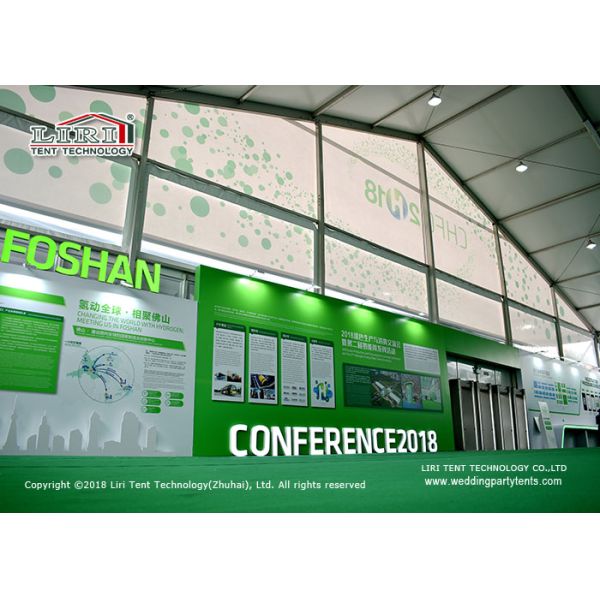 Strong Frame Outdoor Marquee Tent With 50m Clear Span For Temporary Exhibition