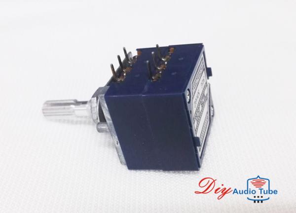6pins ALPS RK27 VOLUME Dual 50K 250K Potentiometer Round shaft peduncular shaft