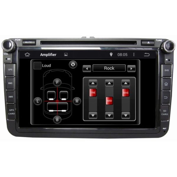 Ouchuangbo Auto Radio Stereo GPS Navigation for Volkswagen Sagitar /Touran 2006-2012 Android 4.4 3G Wifi OCB-8008AD