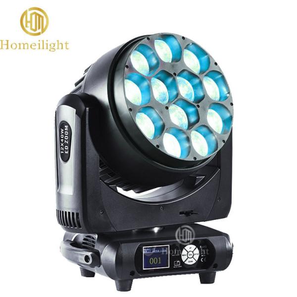 中国大電力 LED洗濯移動ヘッド 12*40w RGBW 4in1ズーム LED モーニングヘッド