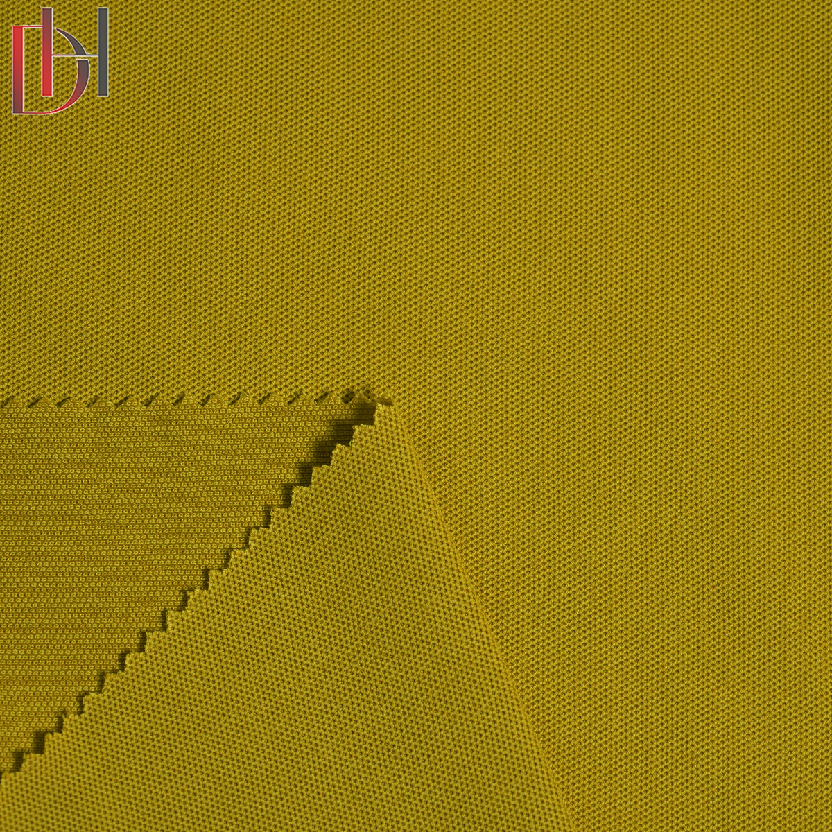 Wholesale Breathable Double Pique Fabric 63% Cotton 37% Polyester 210gsm For Garment Factories
