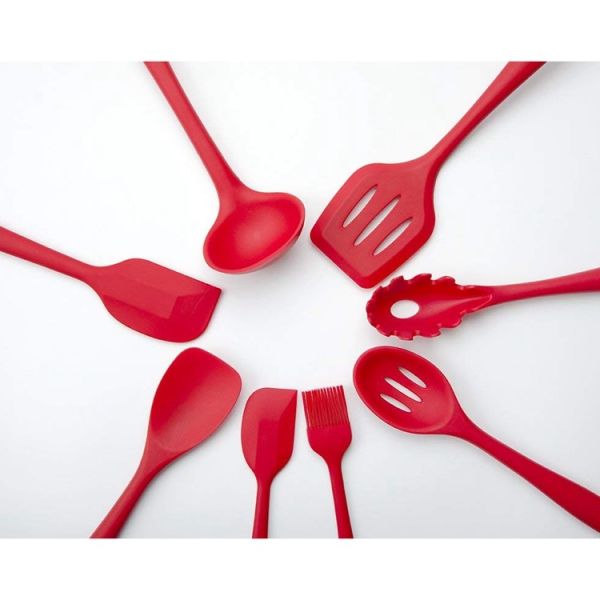 Wood Handle Kitchen Spatula Set , Spatula Kitchen Utensils Holiday Use