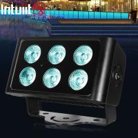 Diodo emissor de luz que ilumina a luz de inundação exterior 6*5W do diodo emissor de luz da fábrica 4-IN-1 RGBW