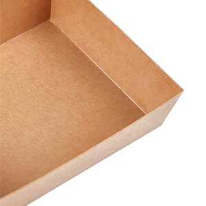 Small Charcuterie Boxes With Clear Lids, To Go Paper Dessert Boxes Bakery Boxes, 5 Inches Disposable Food Containers For Cookies, Cupcakes, Slice Cakes, Strawberries