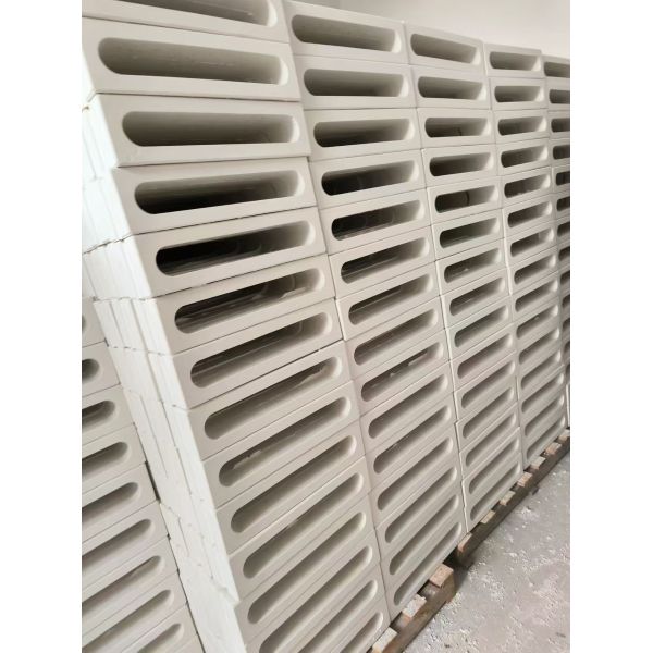 Villa Wall Facade Brick Hollow White Concrete Screen Blocks