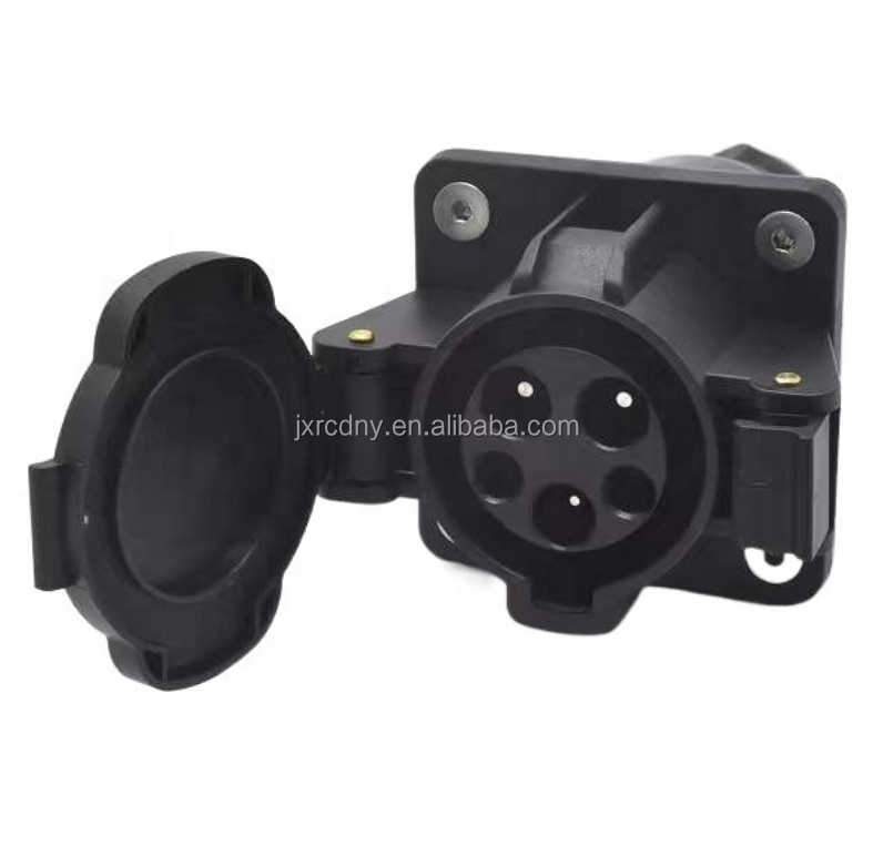 RDC Best Price EV Charger Holder Socket Controller Socket For EV Charger Station Cable 32A