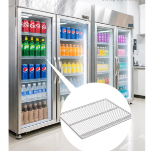 Heavy duty refrigerator shelving unit adjustable shelves perfect for maximizing