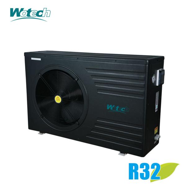 Hotel Swimming Pool 12.5kw Air-to-Water Heat Pump Unit R32 Refrirant and Plastic Housing