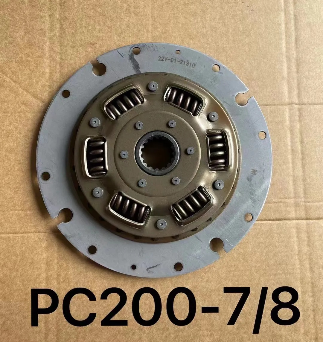 Excavator Clutch Plate Fit Komatsu PC200-7 Replacement Parts Special Clutch Plate for PC200-7 Excavator, Shock-Absorbing Clutch Plate for Main Pump Coupling, Construction Machinery Parts