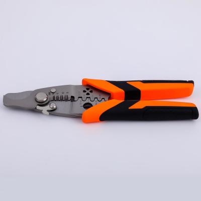 185mm 160g Wire Strippers Multi Purpose Scrap Cable Stripping Wire Cutting Crimping Winding, Splitting Hand Tools 4Cr13