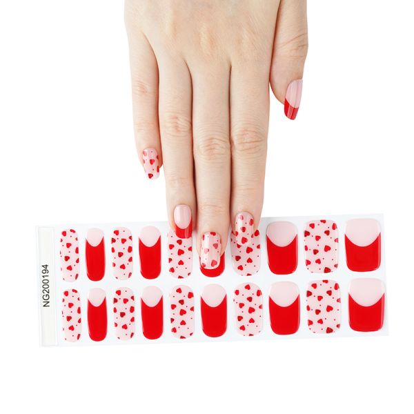 Nail Designs GEL Wraps for Popular Nail Tips and Eco-friendly Nail Beauty Products