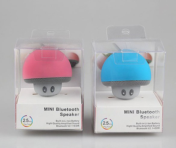 Hands Free Mushroom Wireless Speaker , Mini Bluetooth Mushroom Speaker
