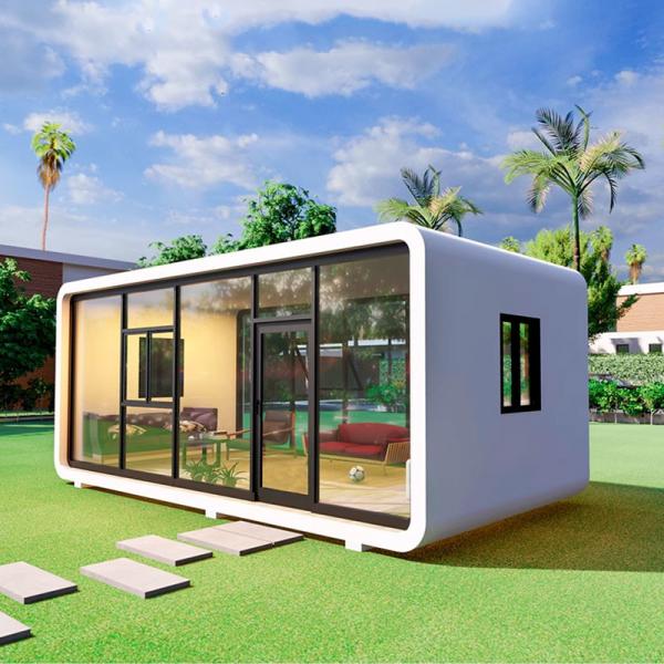 Luxury Apple Cabin for Glamping & Resorts - Prefab, All-Weather, Custom Interior Design